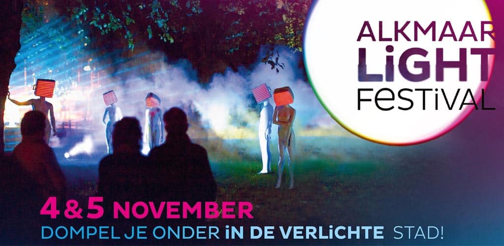 Smartphone fotografie tijdens Alkmaar Light Festival